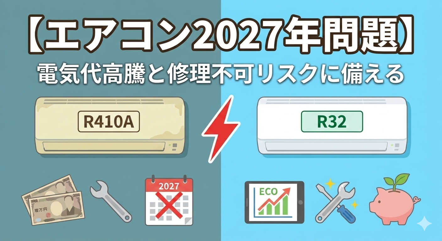 2027年の空気 The 2027 Air Conditioner Problem | Which Air Conditioner is